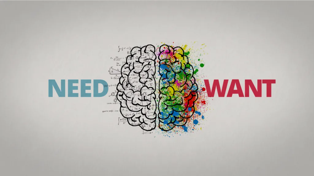 Titelbild für den Artikel: Want vs. Need? – Was deine KundInnen wirklich wollen